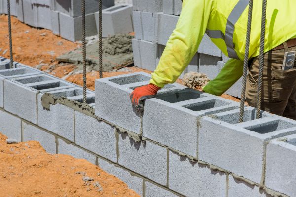 Concrete Blocks Installation in Antioch
