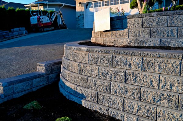Stone Retaining Wall Repair in Antioch