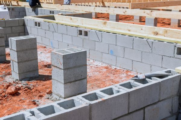 Cement Block Installation in Antioch